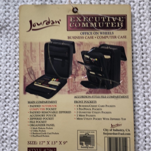 Jordan luggage office on wheels Business case computer case - Picture 14 of 16
